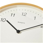 Newgate Clocks Mauritius Ocean Dial Wall Clock in Bamboo