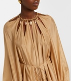 Zimmermann Mahon embellished silk maxi dress