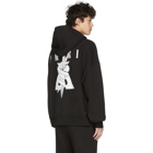 Amiri Black Oversized Daggers Hoodie