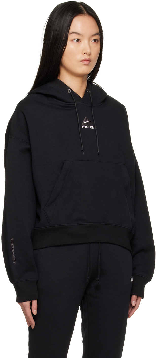 Nike ACG Therma-fit zip-up hoodie black newest