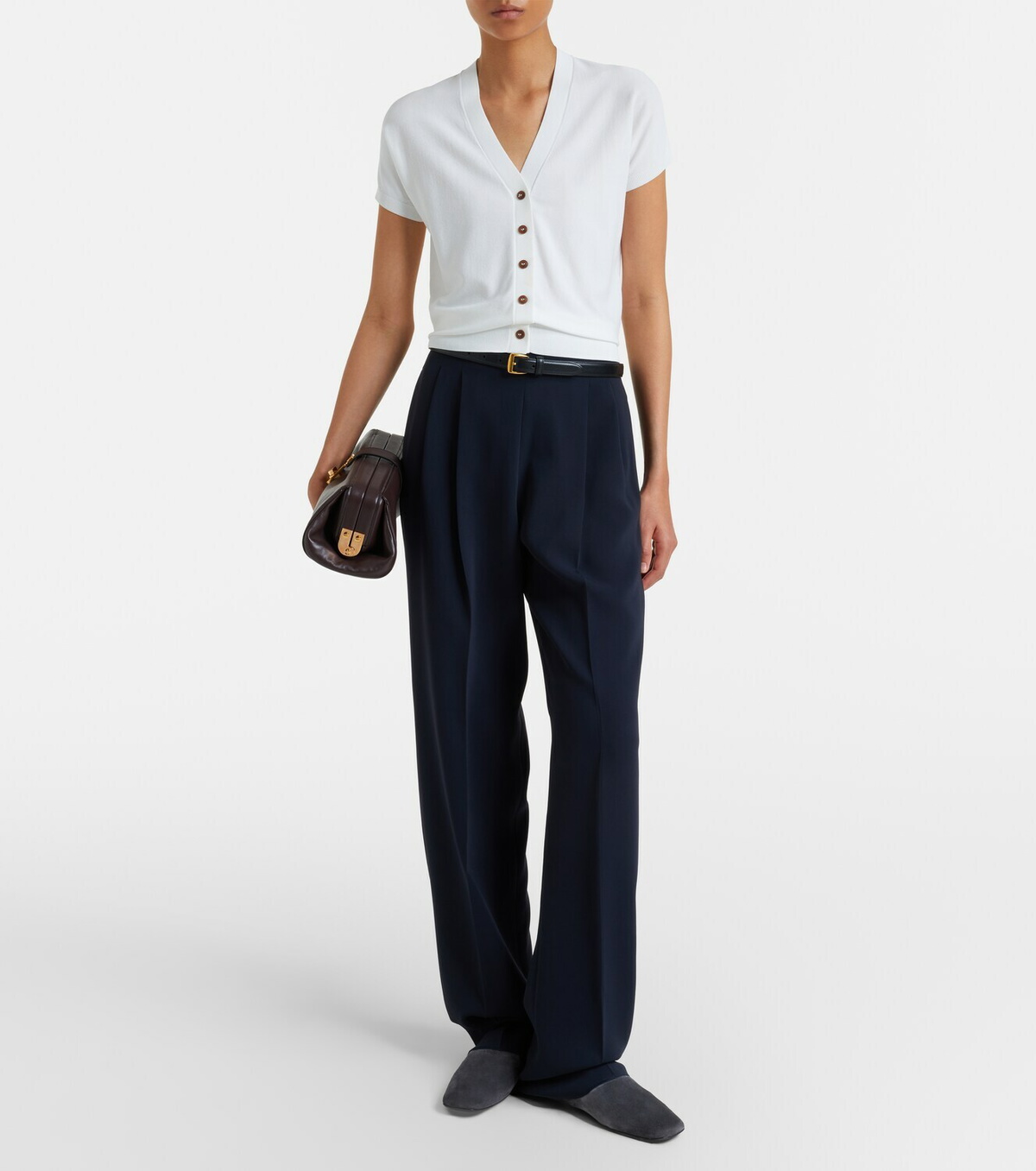 Max Mara Crêpe cardigan