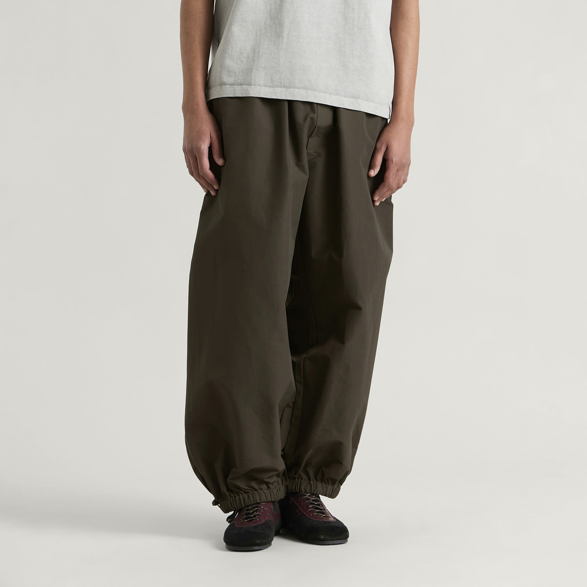 Entire Studios Men's Profile Pant Nylon in Bark