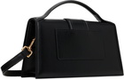 JACQUEMUS Black Le Papier ‘Le Grand Bambino’ Top Handle Bag