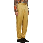 BED J.W. FORD Yellow Satin Track Pants