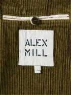 Alex Mill - Mill Unstructured Cotton-Corduroy Blazer - Green