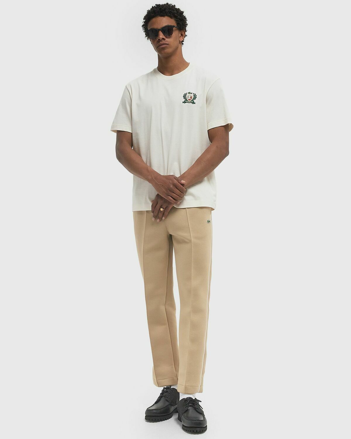 Lacoste PANTALON DE SURVETEMENT Brown Mens Casual Pant