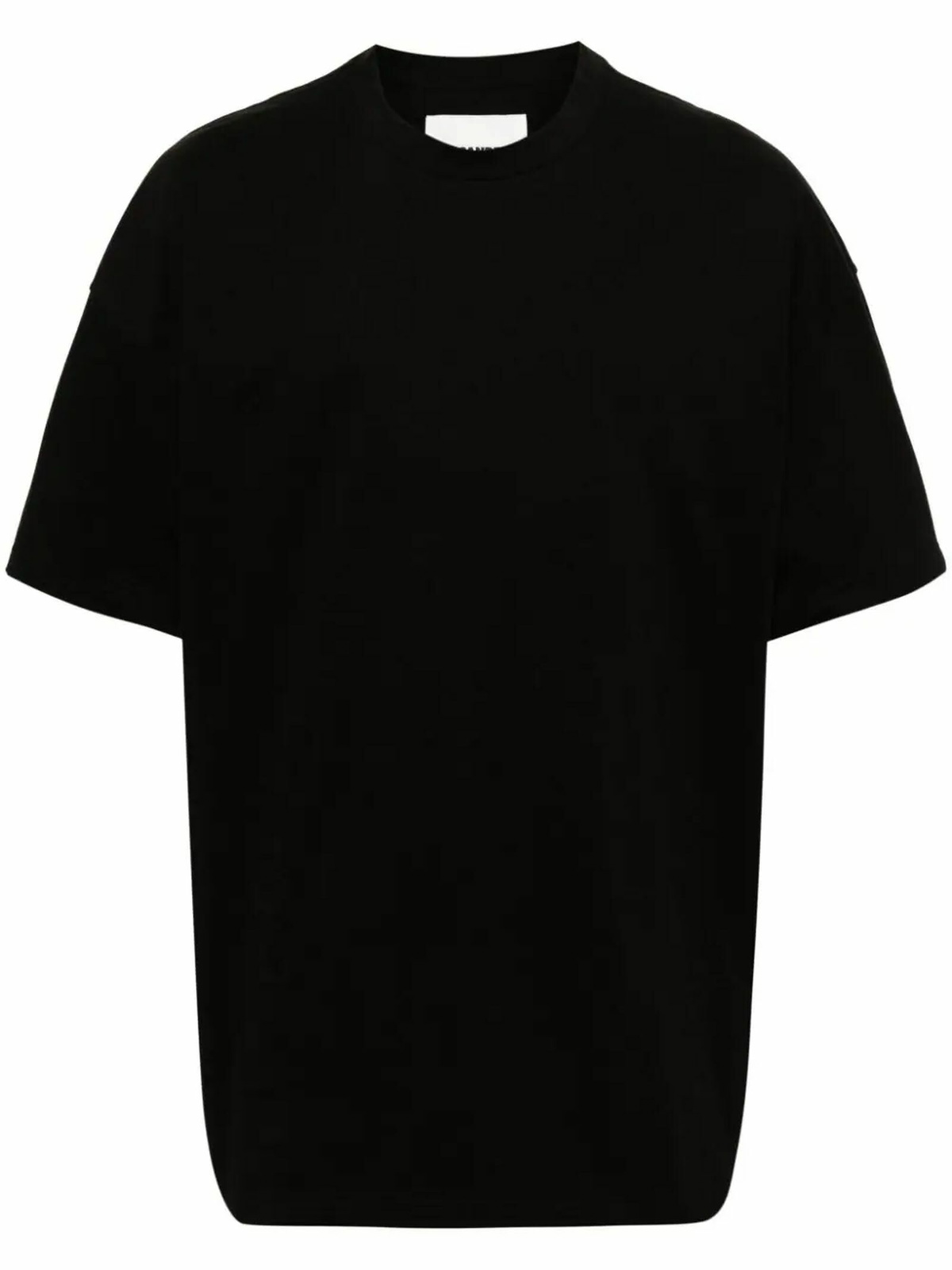 Jil Sander Men's Long Sleeve Logo T-Shirt in Dark Sand Jil