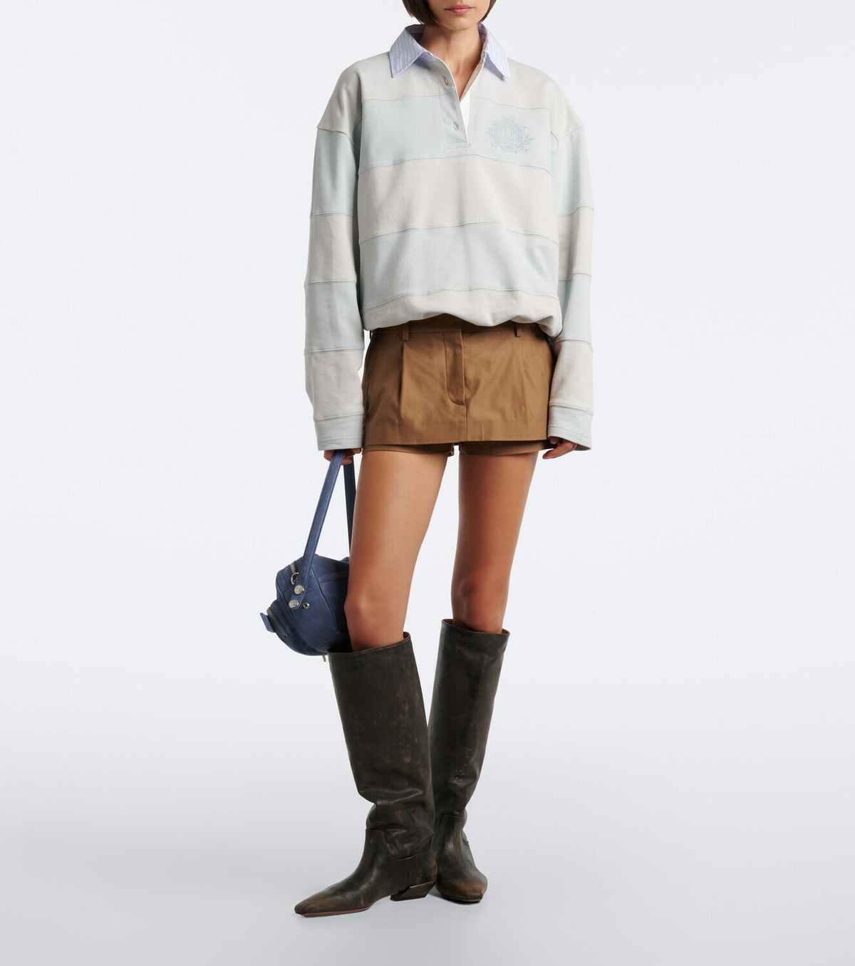 Paris Texas Bettina leather knee-high boots
