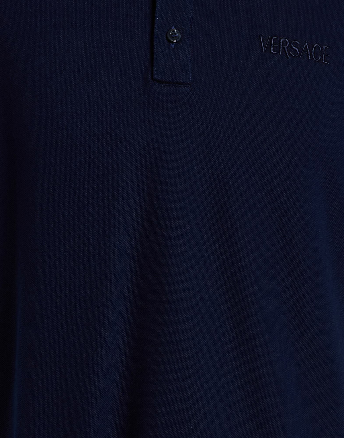Versace Mens Polo shirt Midnight in Blue
