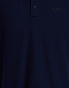 Versace Mens Polo shirt Midnight in Blue