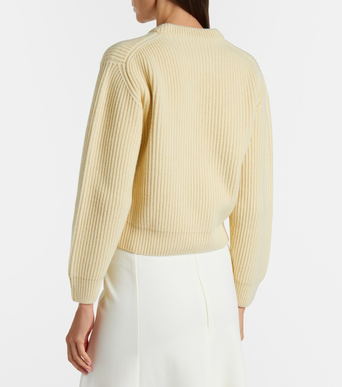 Jil Sander Ribbed-knit wool sweater