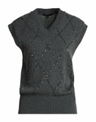 Maje Womens Sweater in Grey