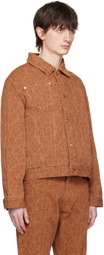Drôle De Monsieur Brown 'La Veste Jeans Faïence' Denim Jacket