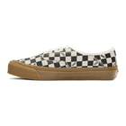 Vans Black and Off-White OG Checkerboard Sneakers