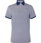 RLX Ralph Lauren - Striped Tech-Jersey Golf Polo Shirt - Blue