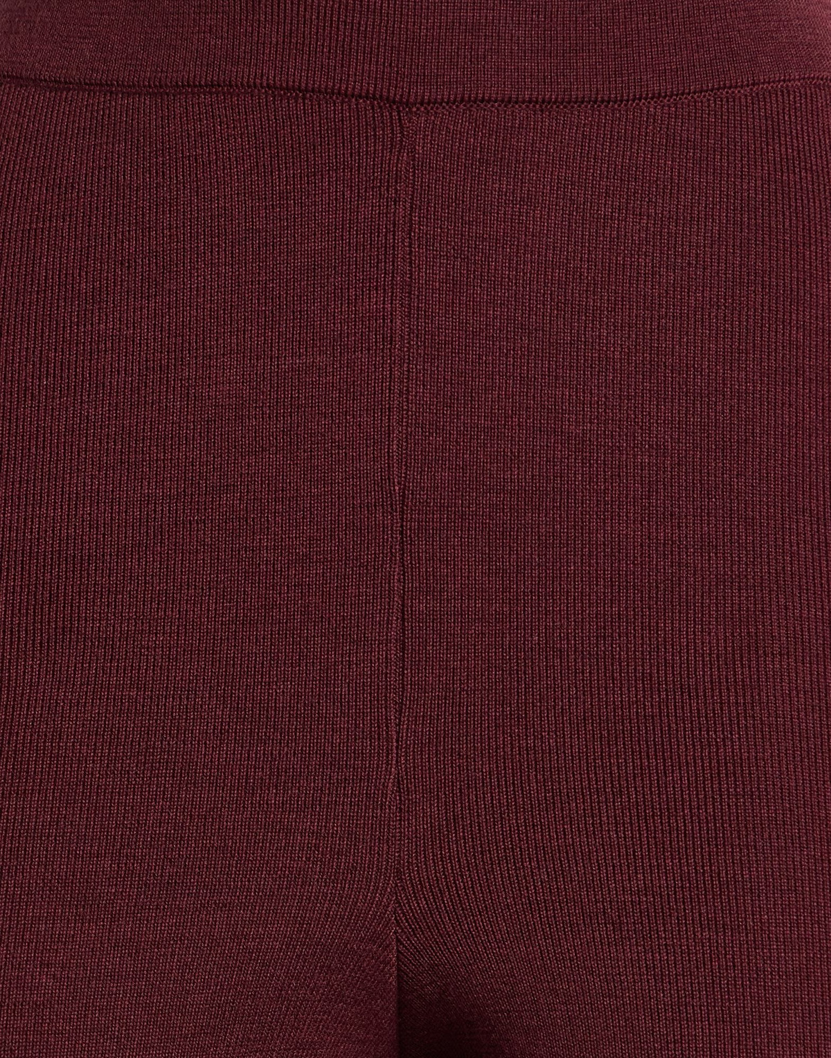 Laneus Womens Pants in Burgundy