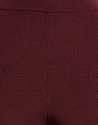 Laneus Womens Pants in Burgundy