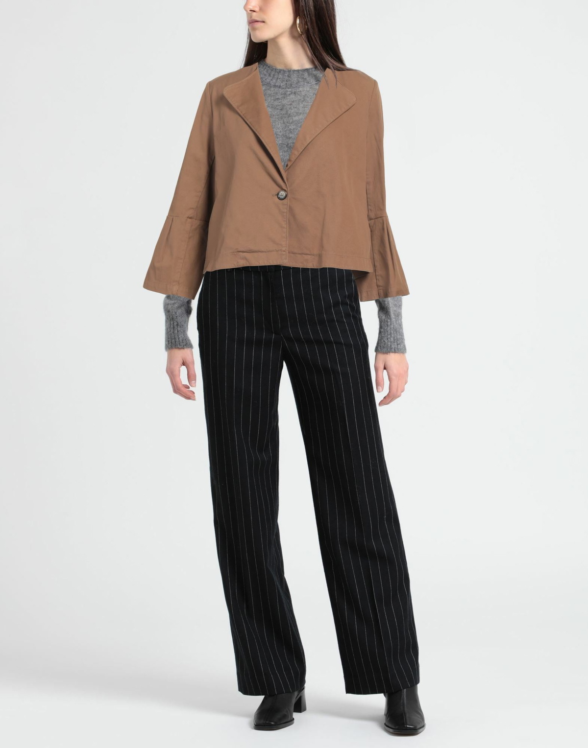 Alessia Santi Womens Jacket in Brown