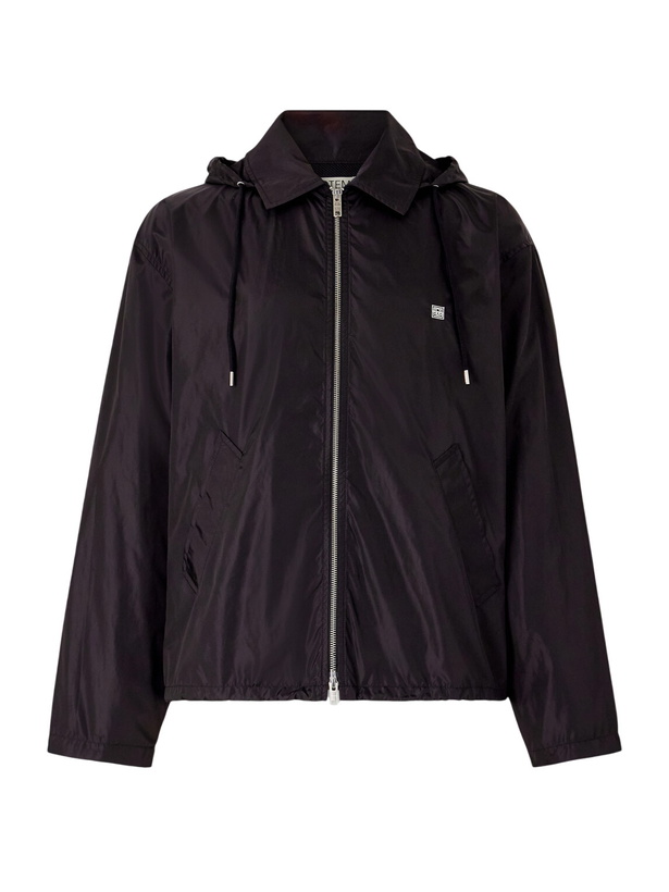 Photo: TOTEME - Shell Hooded Jacket - Black
