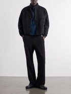 A.PRESSE - Paneled Cotton-Canvas Jacket - Black