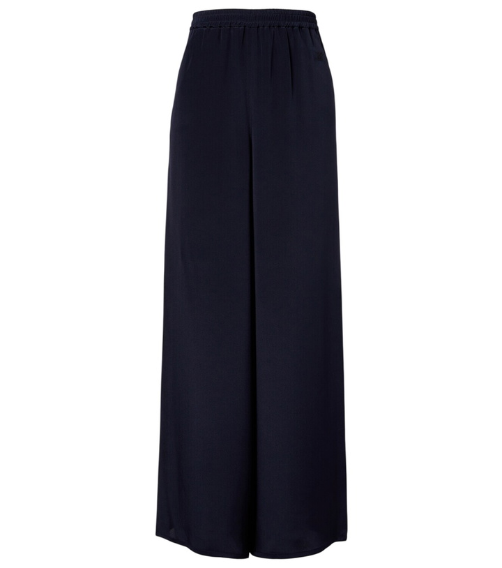 Photo: Max Mara Volonta silk palazzo pants