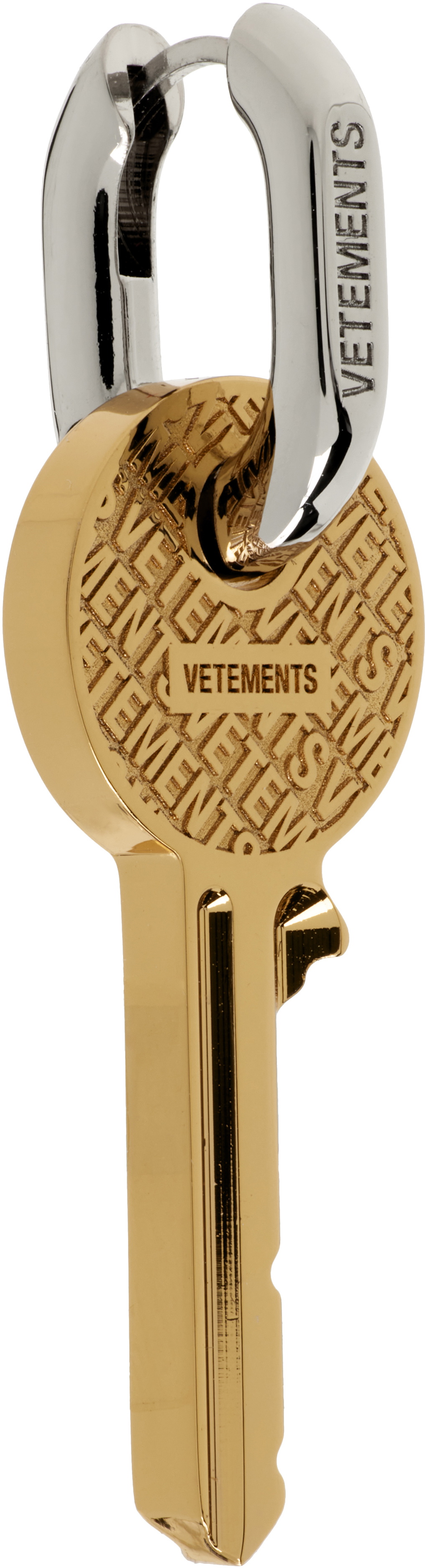 VETEMENTS Key Single Earring