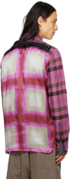 Rick Owens Pink Fogpocket Shirt