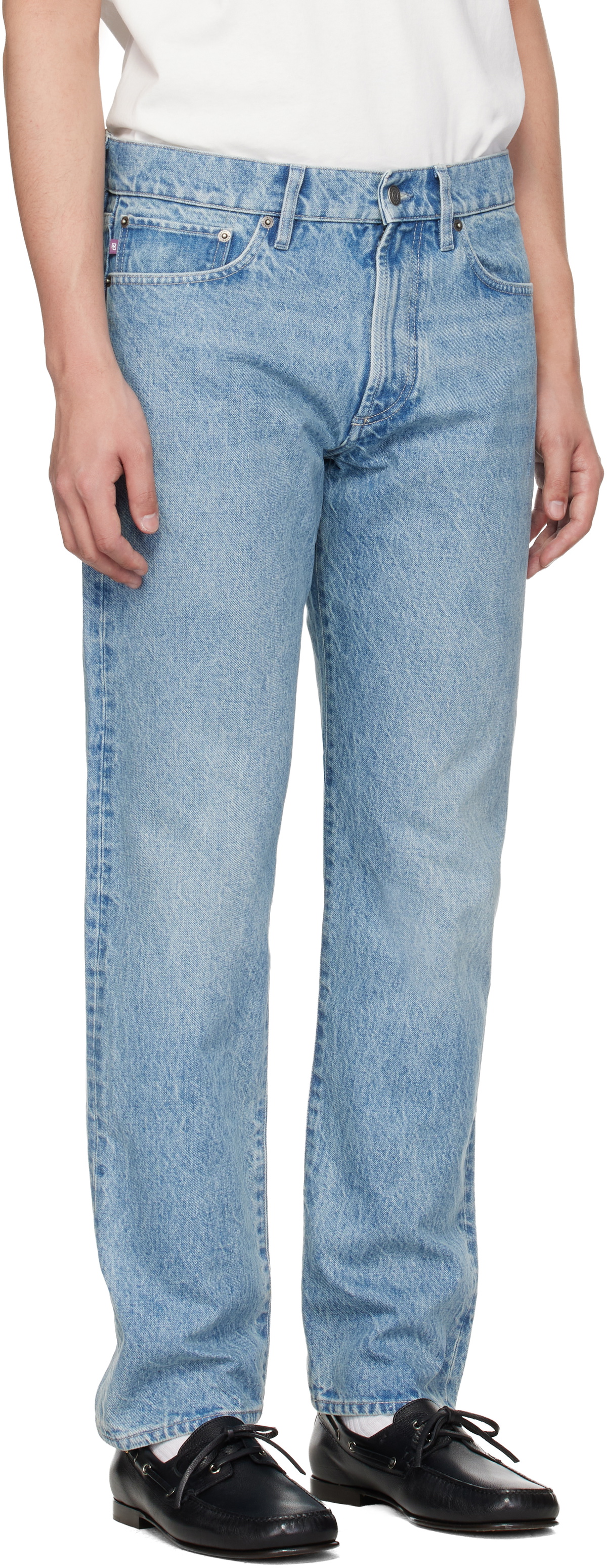 Ralph Lauren Purple Label Blue Straight Fit Jeans