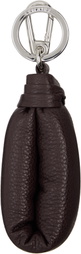 LEMAIRE Brown Wadded Keychain