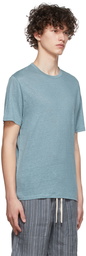 Vince Blue Linen T-Shirt