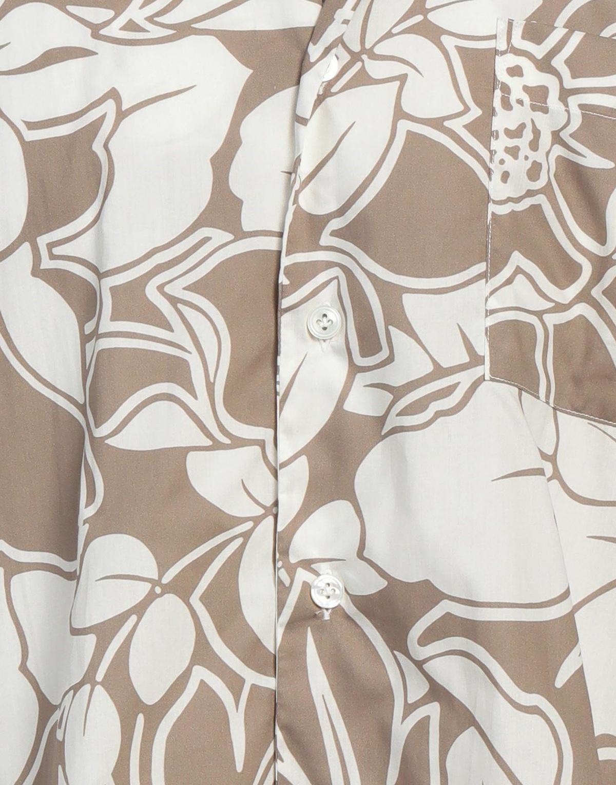 Lardini Mens Shirt Khaki