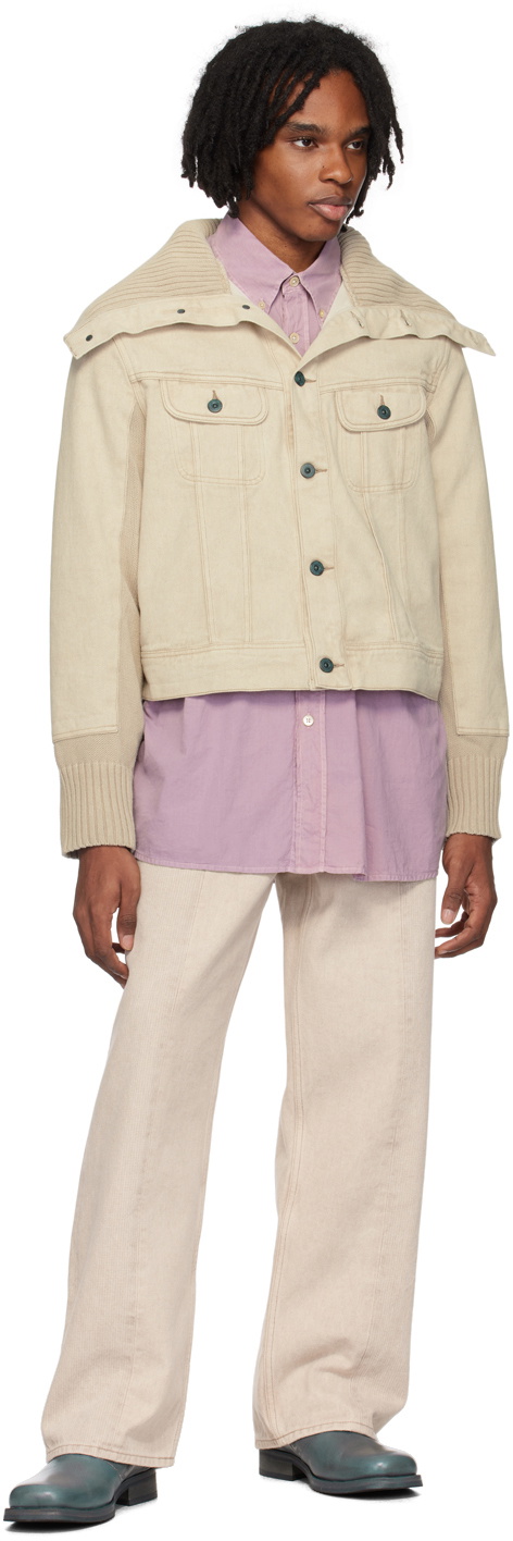 OUR LEGACY Off-White Fuse Denim Jacket Our Legacy