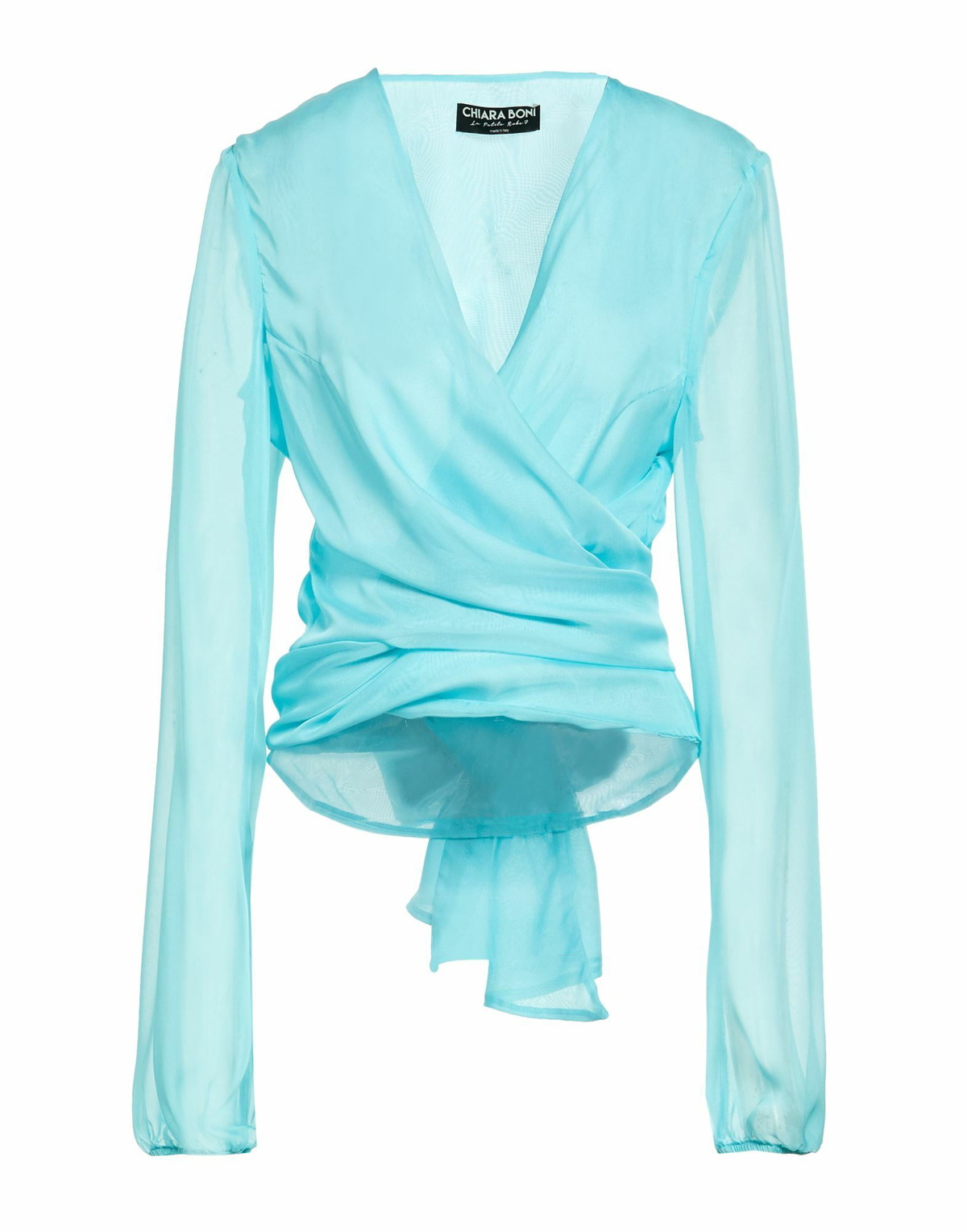 Chiara Boni La Petite Robe Womens Top in Turquoise