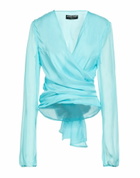 Chiara Boni La Petite Robe Womens Top in Turquoise