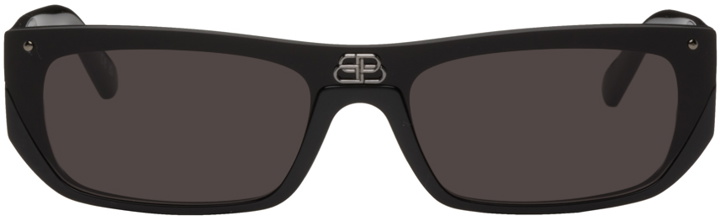 Photo: Balenciaga Black Shield Sunglasses