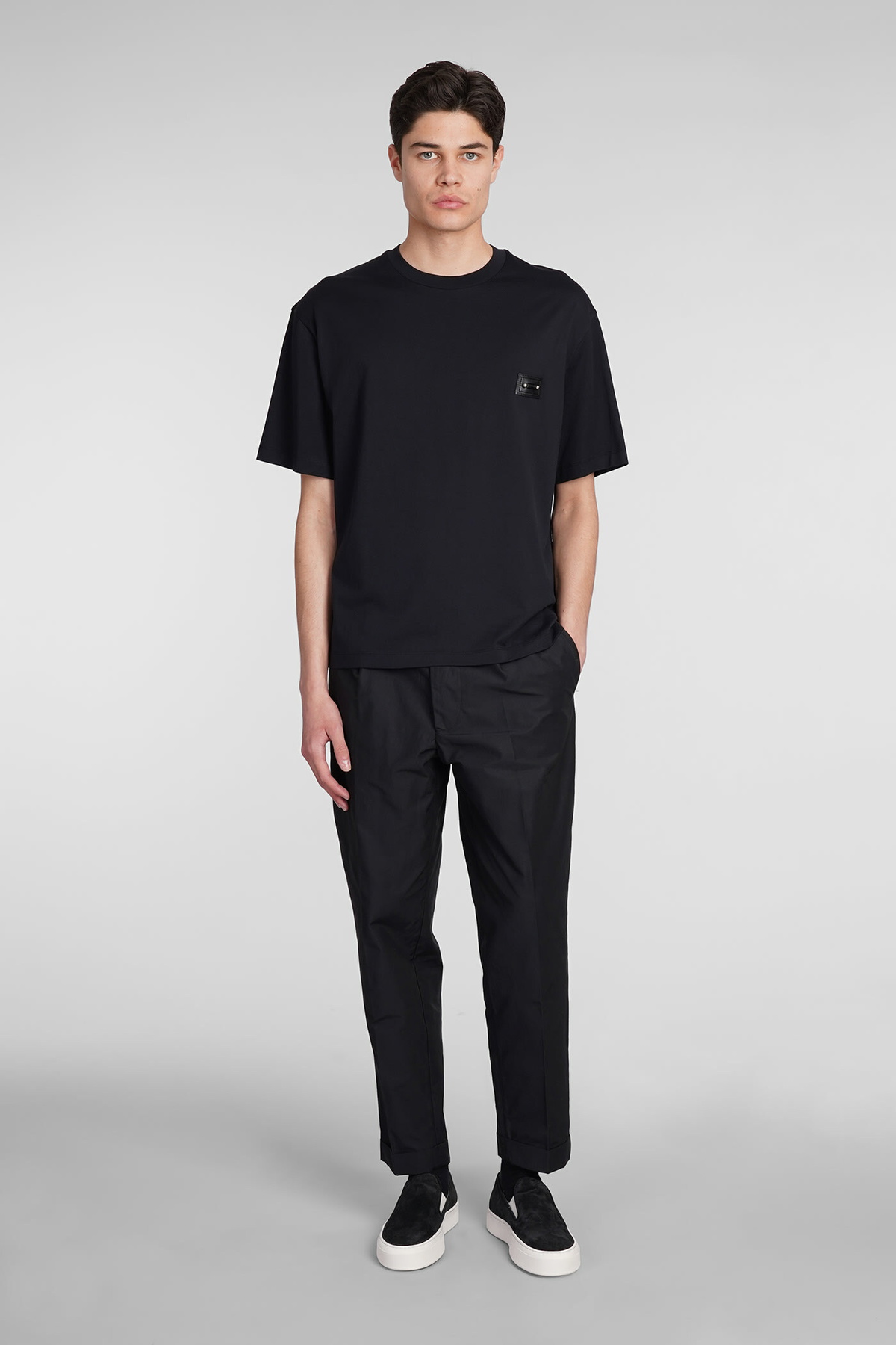 Neil Barrett T-shirt In Black Cotton