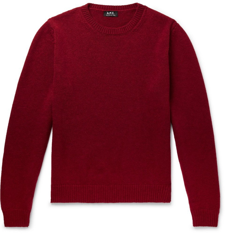 Photo: A.P.C. - Wool Sweater - Red