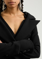 A.W.A.K.E Mode Shirt-effect Layered Bodysuit Black