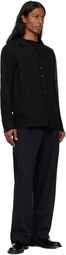 HYEIN SEO Black Seed Button Shirt