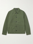 Sunspel - Cotton and Linen-Blend Jacket - Green