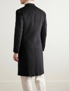 De Petrillo - Double-Breasted Cashmere-Felt Overcoat - Blue