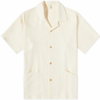 Sunflower Men's Coco Short Sleeve Shirt in Off White