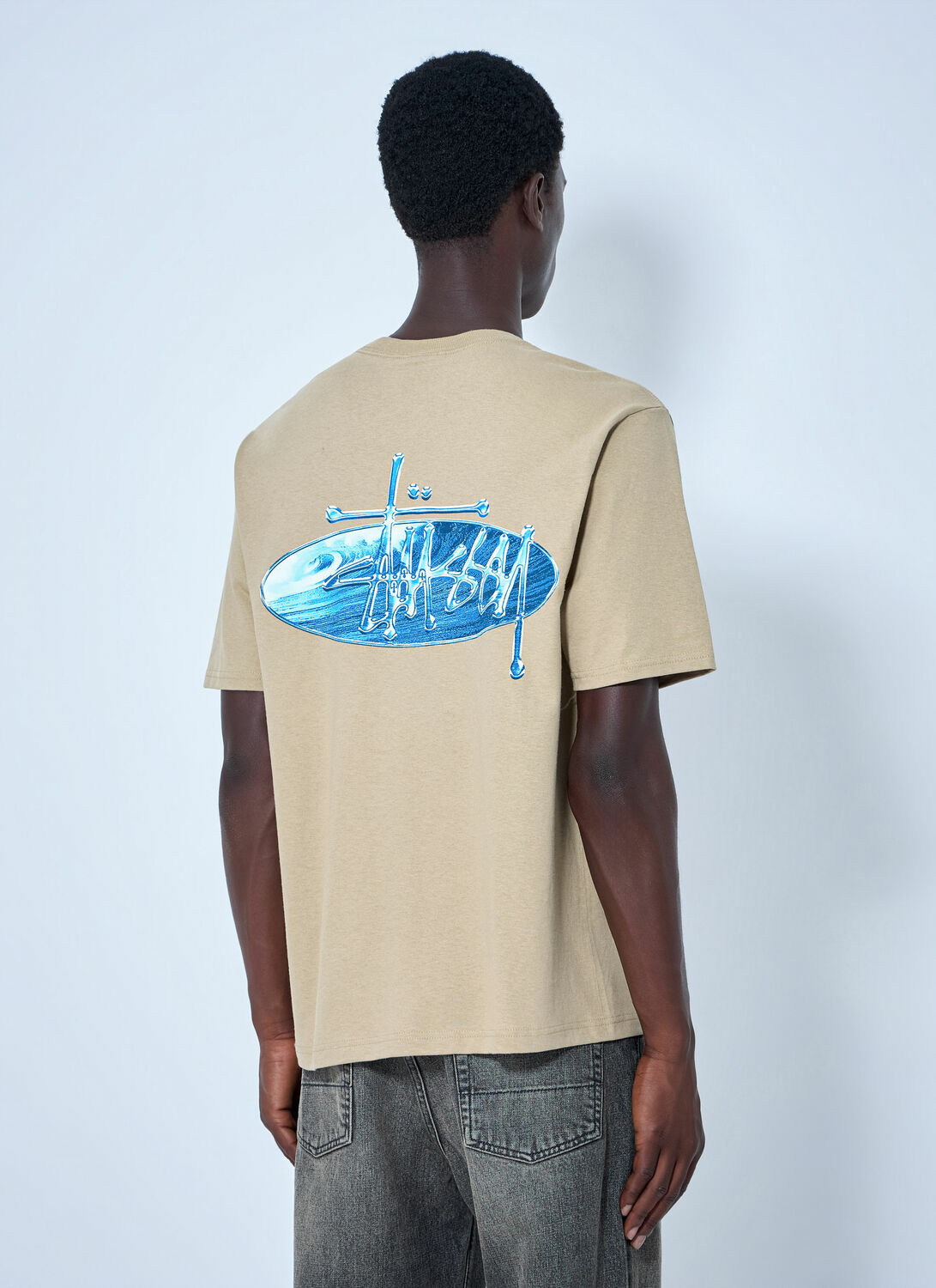 Stüssy Wave Oval T-Shirt