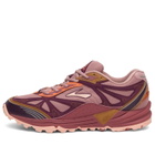 Brooks Men's Cascadia 1 Sneaker in Woodrose/Roan Rogue/Pickled Beet