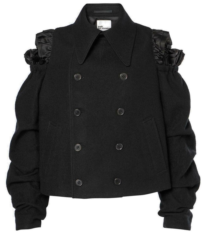 Photo: Noir Kei Ninomiya Cutout wool jacket