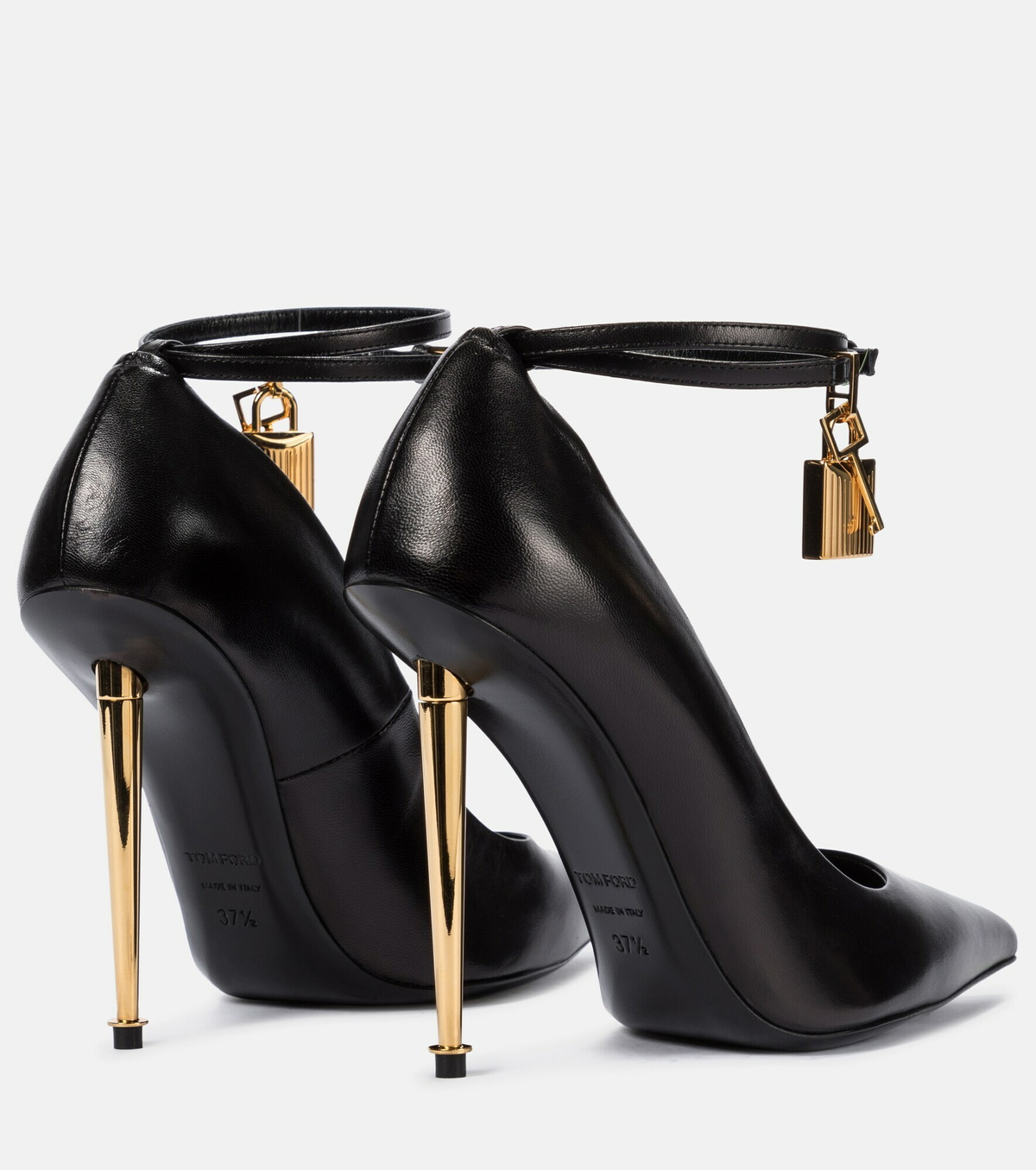 Tom Ford - Padlock leather pumps TOM FORD