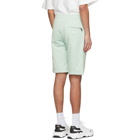 Dolce and Gabbana Green Jersey Jogging Shorts