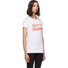 Dolce and Gabbana White 70s Logo T-Shirt