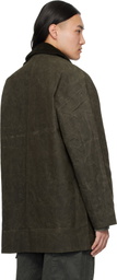 Holzweiler Green Dani Mid Length Jacket