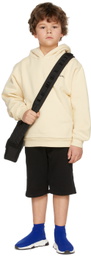 Balenciaga Kids Kids Off-White Logo Hoodie